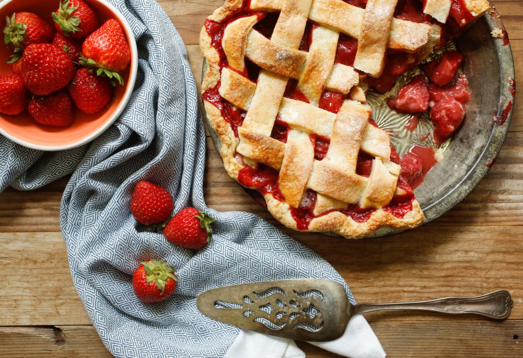 Pie Strawberry Vegan: Resep Sehat Tanpa Produk Hewani