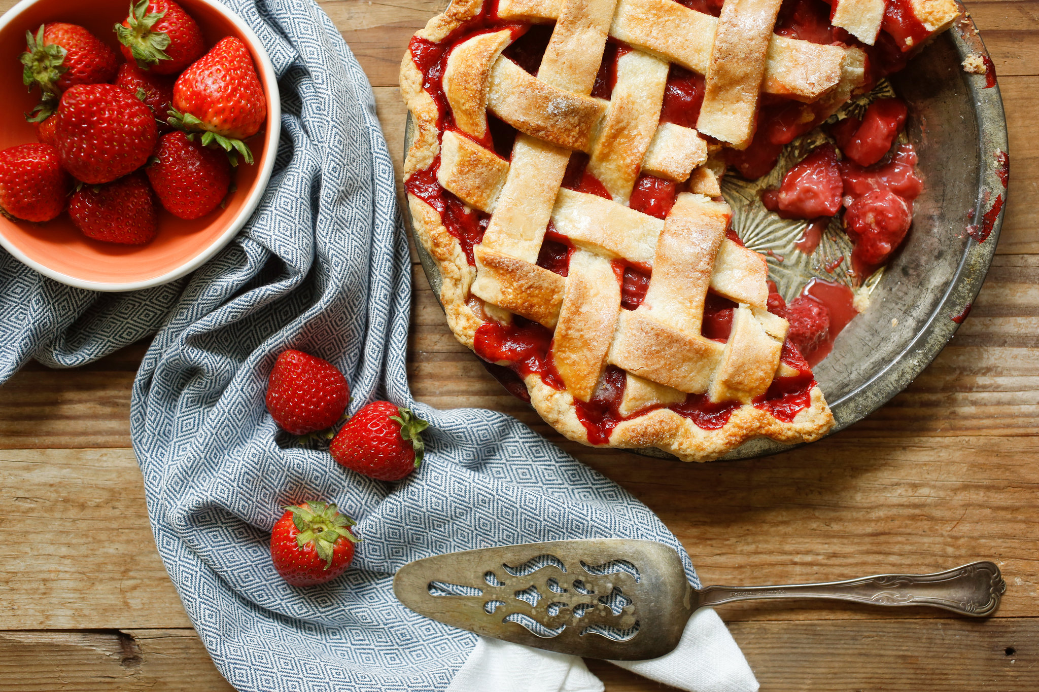 Pie Strawberry Vegan: Resep Sehat Tanpa Produk Hewani