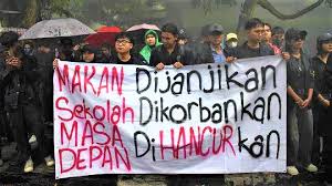 Protes Indonesia Gelap