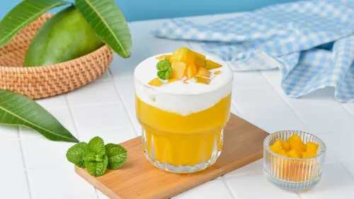 Yakult Mango Soda