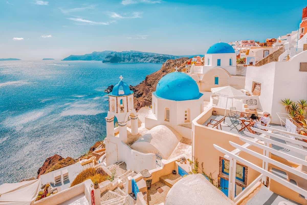 Panorama Oia dan Fira