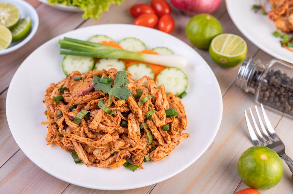 Resep Ayam Suwir Kemangi