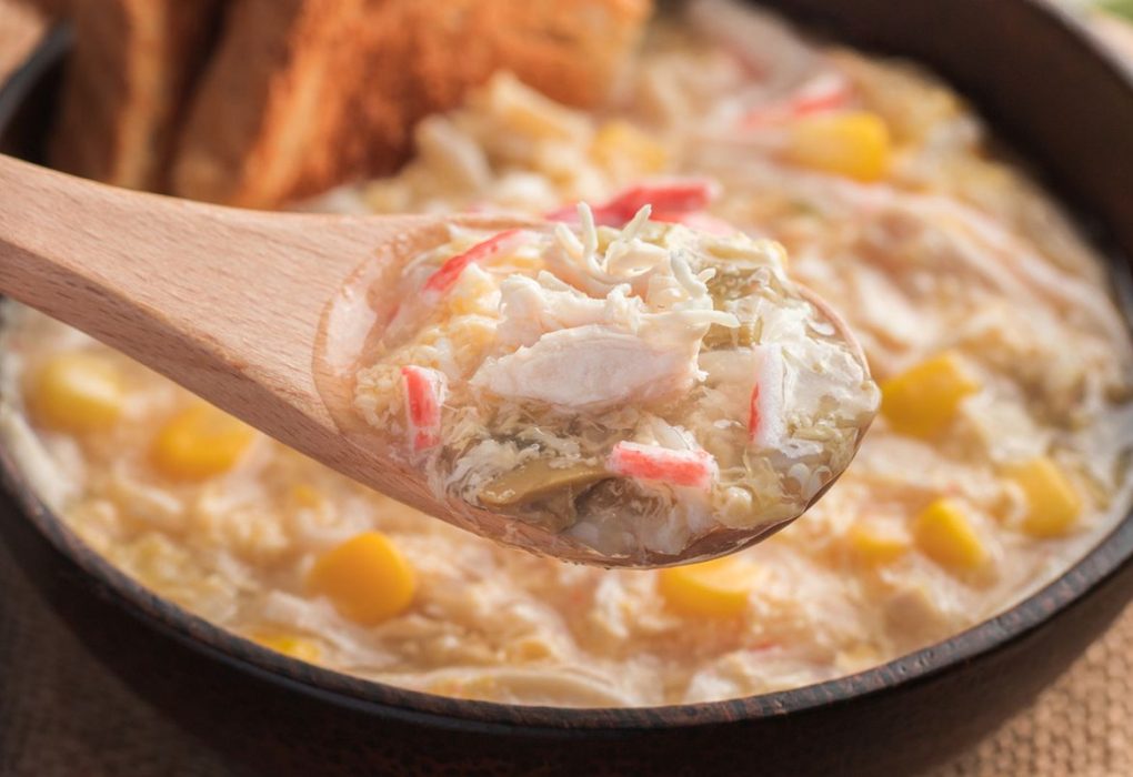 Sup Asparagus Kepiting