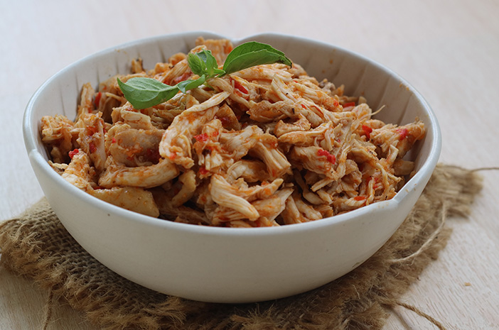 Resep Ayam Suwir Kemangi