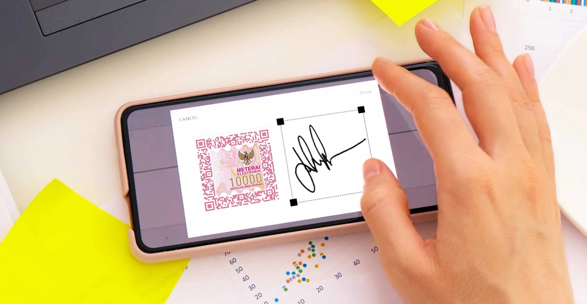 Cara Pasang E-Materai