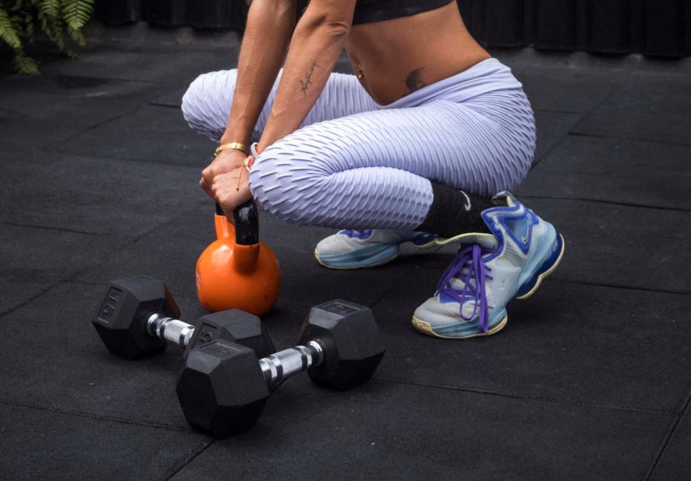 Latihan kettlebell