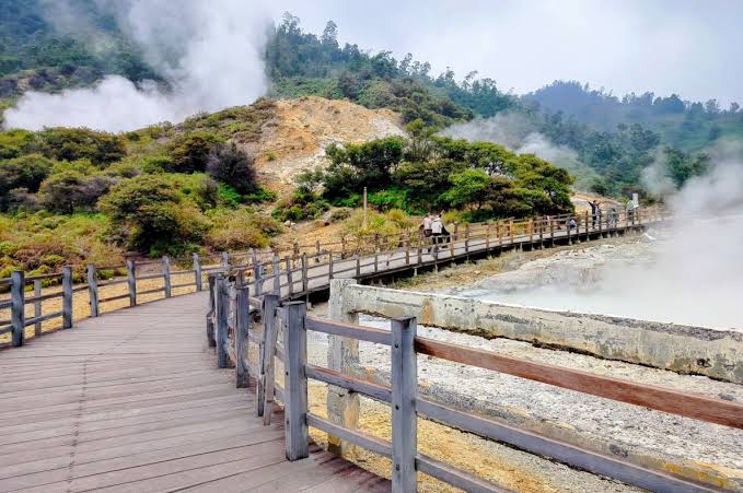 Pesona Kawah Sikidang